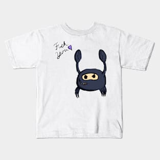 Blue Spycrab Fuck you Kids T-Shirt